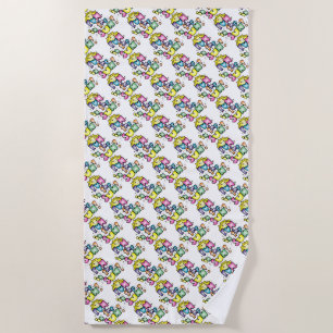 Fun in the Sun Beach Towel