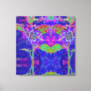 Fun in the Sun - blue Canvas Print