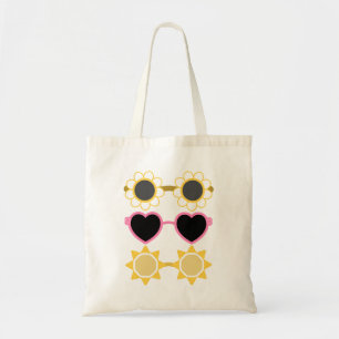 Fun in the "sun-glasses" tote bag