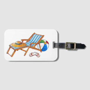 Fun in the Sun Luggage Tag