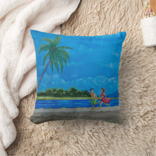 Fun in the Sun Run Cushion