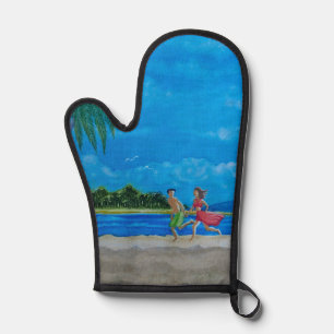 Fun in the Sun Run  Oven Mitt