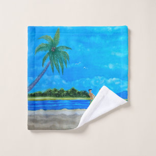 Fun in the Sun Run  Wash Cloth