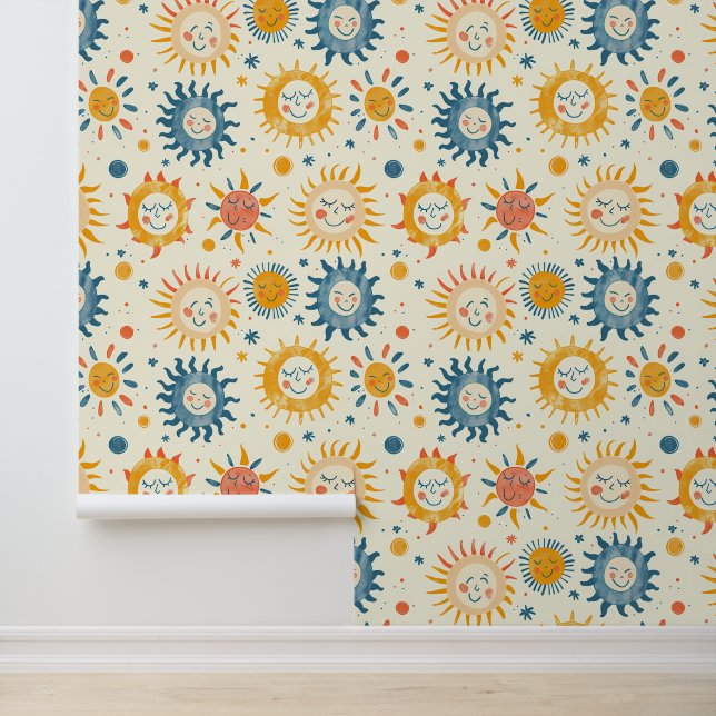 Fun In The Sun Sunshine Illustration Wallpaper (Application)