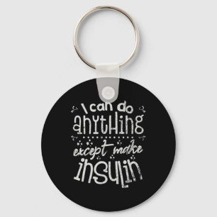 Fun Insulin T1d Diabetes  Key Ring