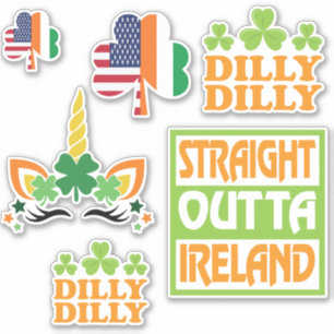 Fun Ireland Assorted Stickers