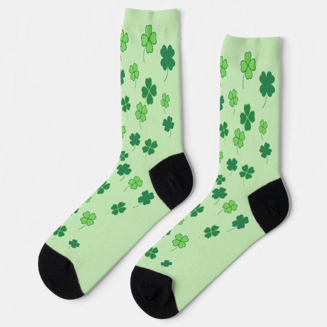 Fun Irish Crew Socks (Left)