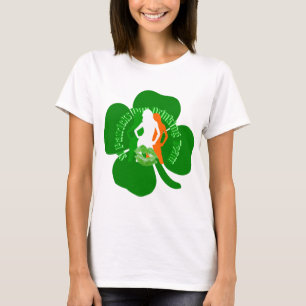 Fun Irish girls St Patricks day drinking T-Shirt