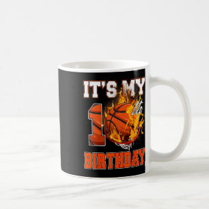 Fun It's My 10th Birthday 10 Years Old Bysketbyll Coffee Mug