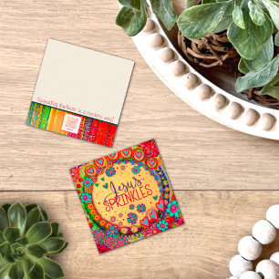 Fun Jesus Sprinkles Inspirivity kindness cards