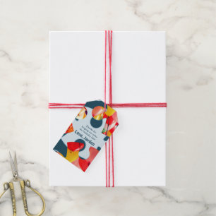 Fun Jigsaw Puzzle Kids Happy Birthday Thank You Gift Tags
