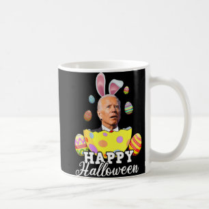 Fun Joe Biden Happy Halloween Confused Easter Bide Coffee Mug