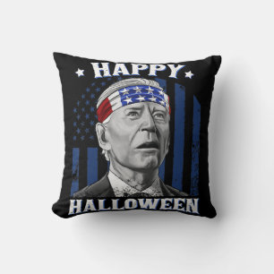 Fun Joe Biden Happy Halloween Confused For 4th Of Cushion