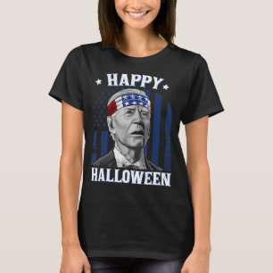 Fun Joe Biden Happy Halloween Confused For 4th Of T-Shirt