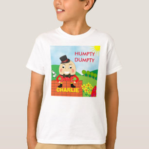 Fun Jolly Humpty Dumpty Cute Personalised T-Shirt