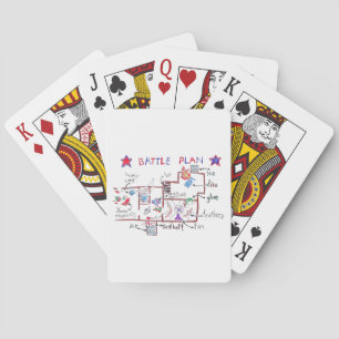 Fun Just a Girl Who Loves Reindeer Women and Girls Playing Cards