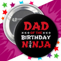 Fun Karate Party Kids Dad of the Birthday Ninja