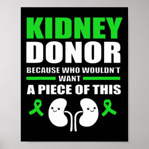 Fun Kidney Stone Kidney Donor Poster