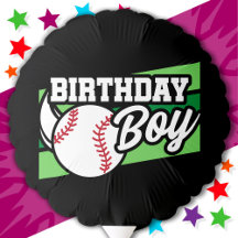 Fun Kids Baseball Party Home Run Birthday Boy