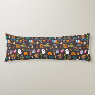 Fun Kids Halloween Candy Zombie Witch Ghost Brains Body Cushion