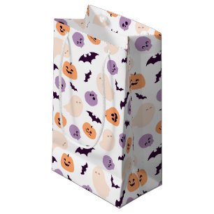 Fun Kids Halloween Pattern Small Gift Bag