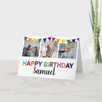 Fun Kids Photo Collage | Colour Happy Birthday Car