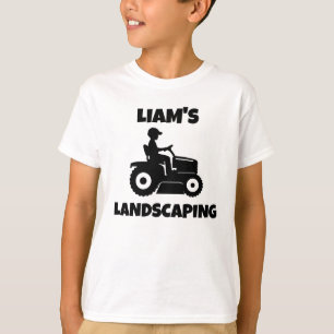 Fun Kids Riding Lawn Mower T-Shirt or Hoodie