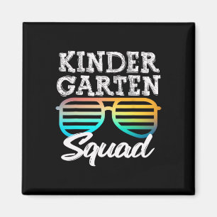 Fun Kindergarten Squad Sunglasses Fun Kids Back To Magnet