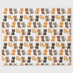 Fun Kitten Collection Wrapping Paper
