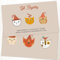 Fun Kitty Cat Baby Shower Gift Registry