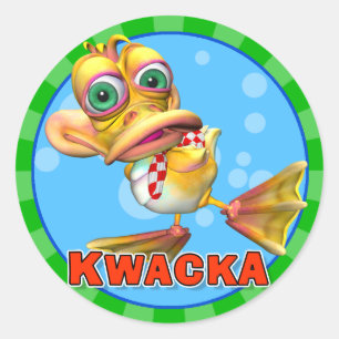 Fun Kwacka Stickers