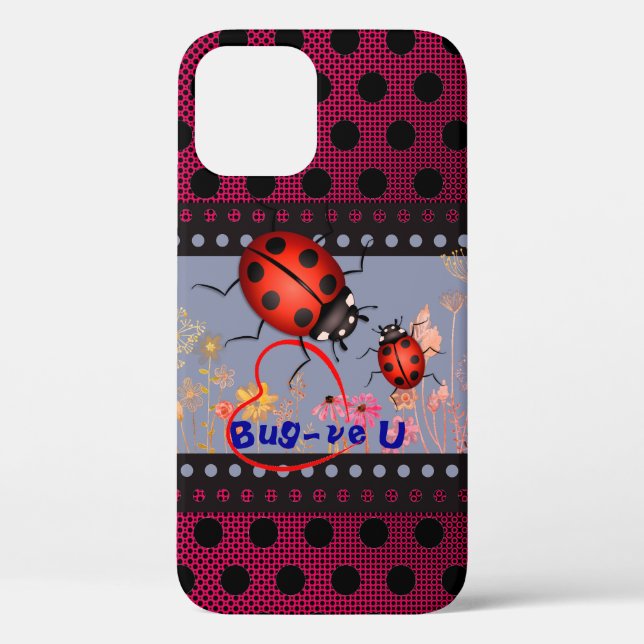 Fun Ladybugs Case-Mate iPhone Case (Back)