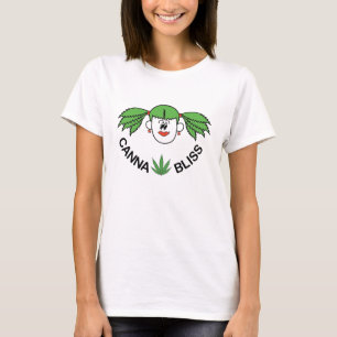 Fun, laughs, comfort, casual, Canna-Bliss t-shirt