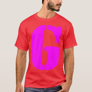 Fun Letter G Alphabet Teacher Kindergarten T-Shirt