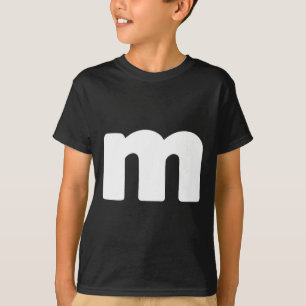 Fun Letter M Groups Halloween Team Groups Costume  T-Shirt