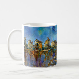 fun little town coffee mug