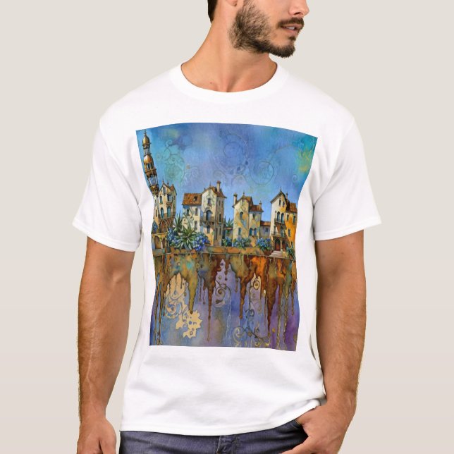 fun little town T-Shirt (Front)