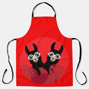 Fun Llama Alpaca Accessories Apron