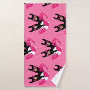 Fun Llama Alpaca Accessories Bath Towel