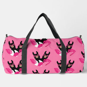 Fun Llama Alpaca Accessories Duffle Bag