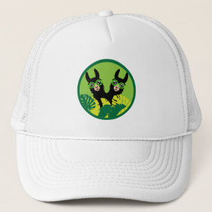 Fun Llama Alpaca Best Friends Trucker Hat