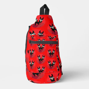 Fun Llama Alpaca Home Sling Bag