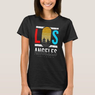 Fun Los Angeles Colourful California Tee City Of