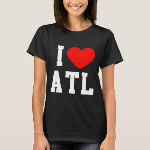 Fun Love Atlanta Georgia Souvenir Vacation Atl Gif T-Shirt
