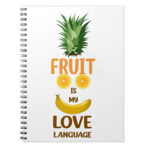 Fun Love Fruit Notebook