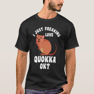 Fun Love Quokka Marsupial Animal Quokka T-Shirt