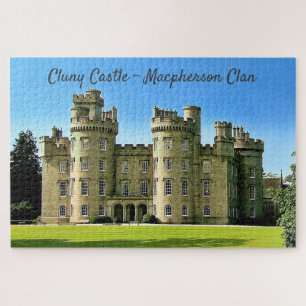 Fun Macpherson Clan's Cluny Castle Jigsaw Puzzle