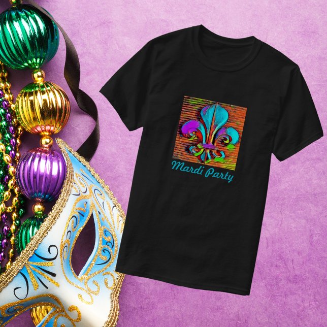 Fun Mardi Gras Party Theme T-Shirt (Creator Uploaded)