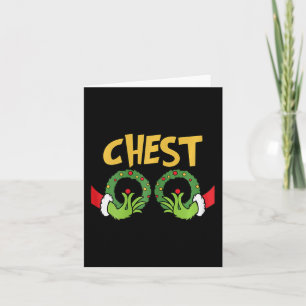 Fun Matching Chestnuts Couples Christmas Family Ho Card