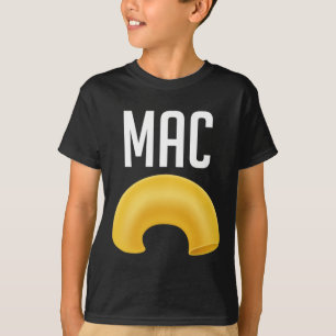 Fun Matching Macaroni And Cheese Halloween Costume T-Shirt